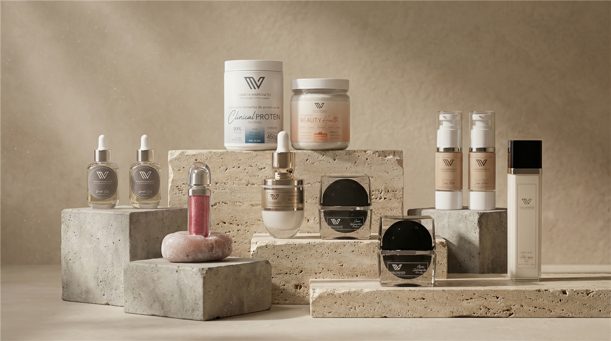 Linha VM de skincare
